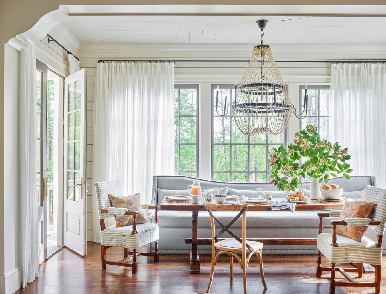 new construction Coastal Dining Nook