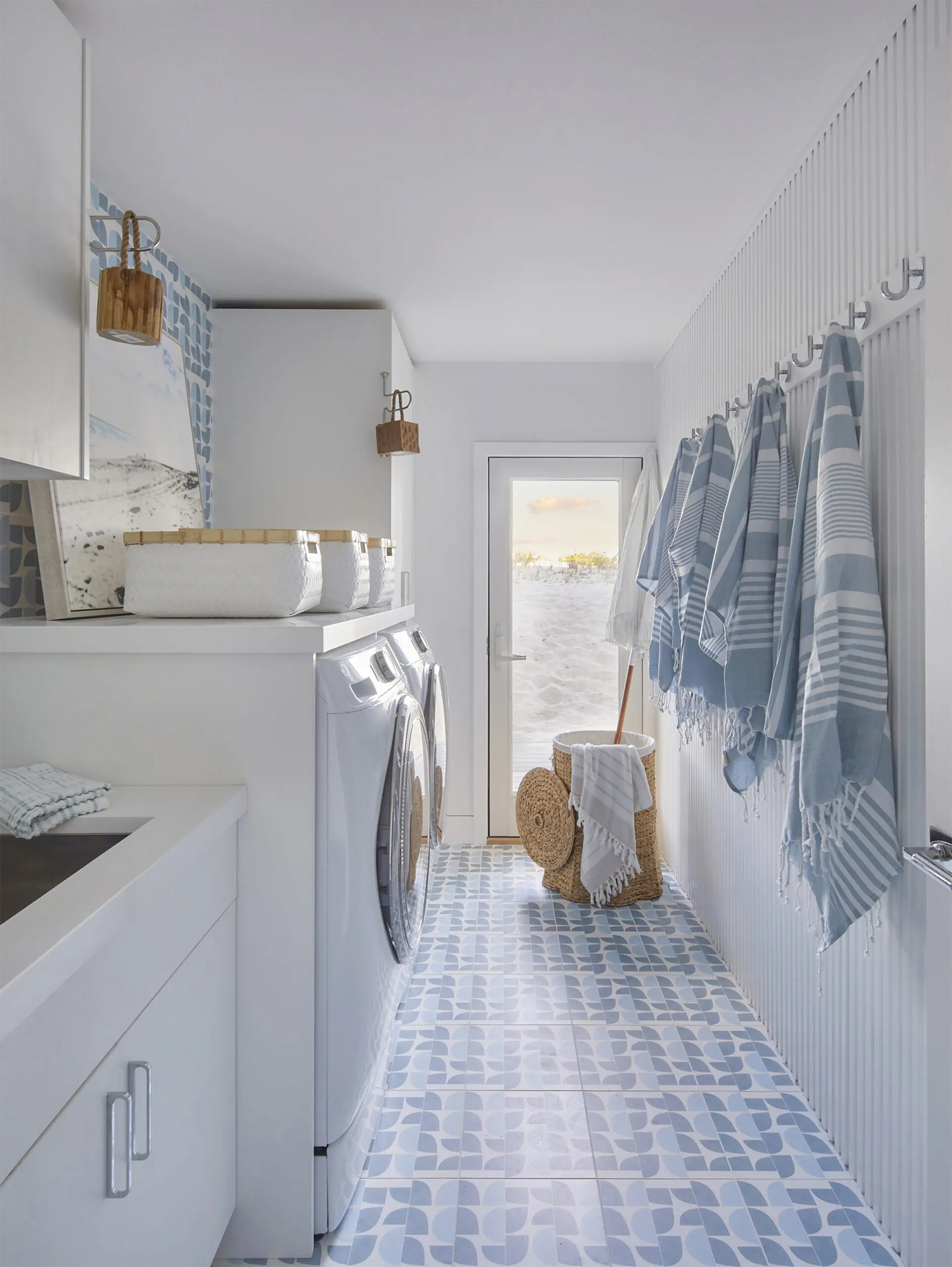 coastal-laundry-room Coastal Laundry Room