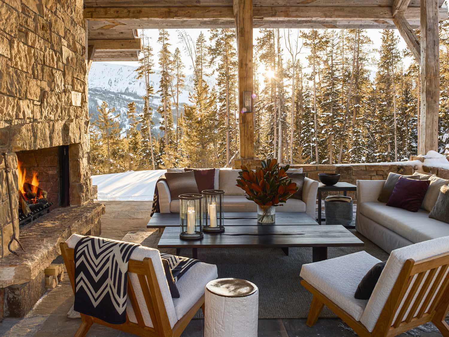 rustic-outdoor-living-room Rustic Outdoor Living Room