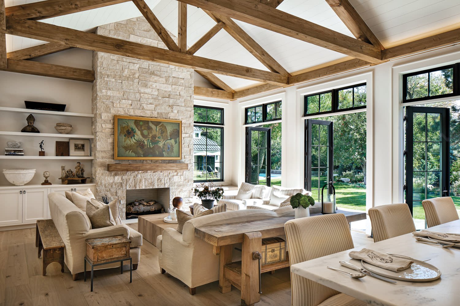 stunning-modern-farmhouse-living-room Stunning Farmhouse Living Room