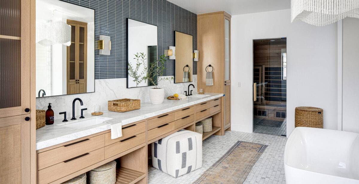 31 Modern Farmhouse Bathroom Ideas With Design Tips