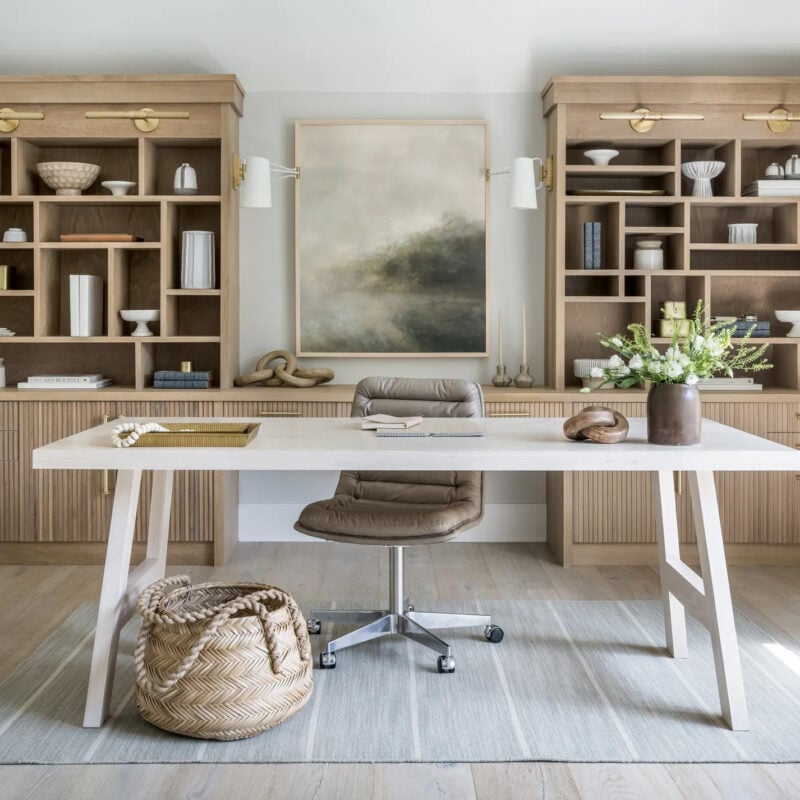 26 Modern Farmhouse Home Offices for 2025