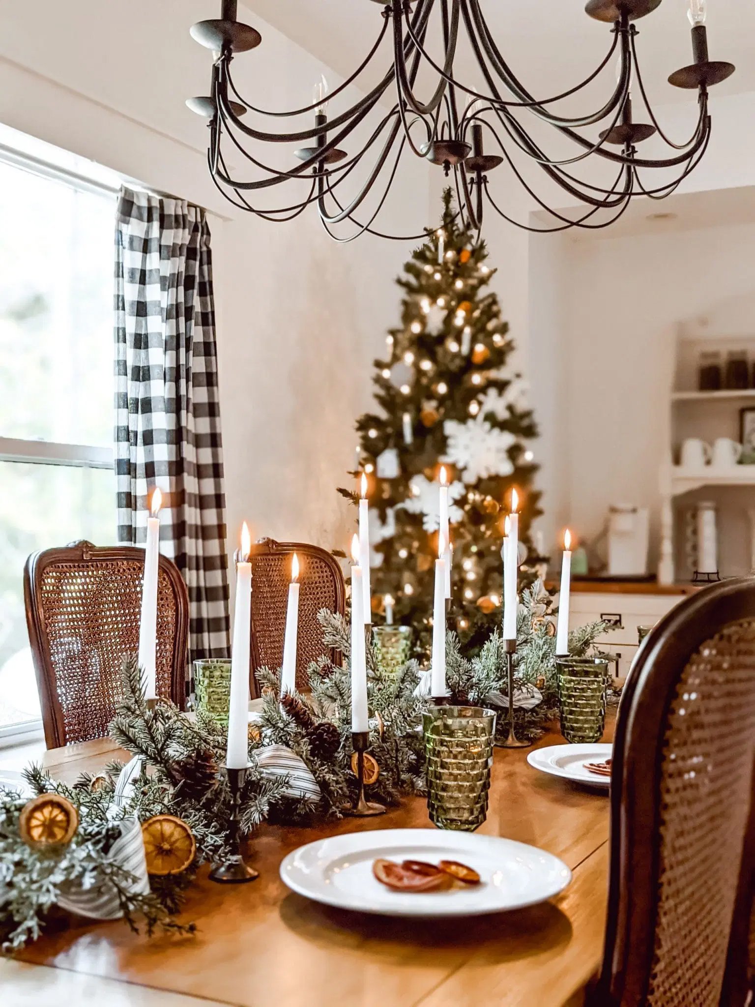 Farmhouse Holiday Table