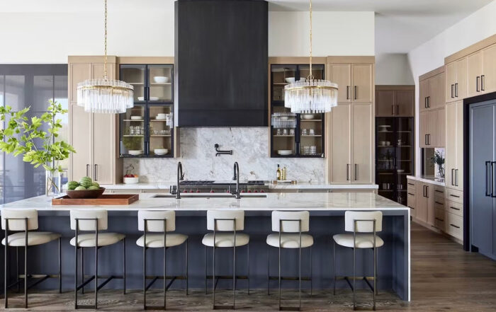 Two-tone kitchen cabinet ideas