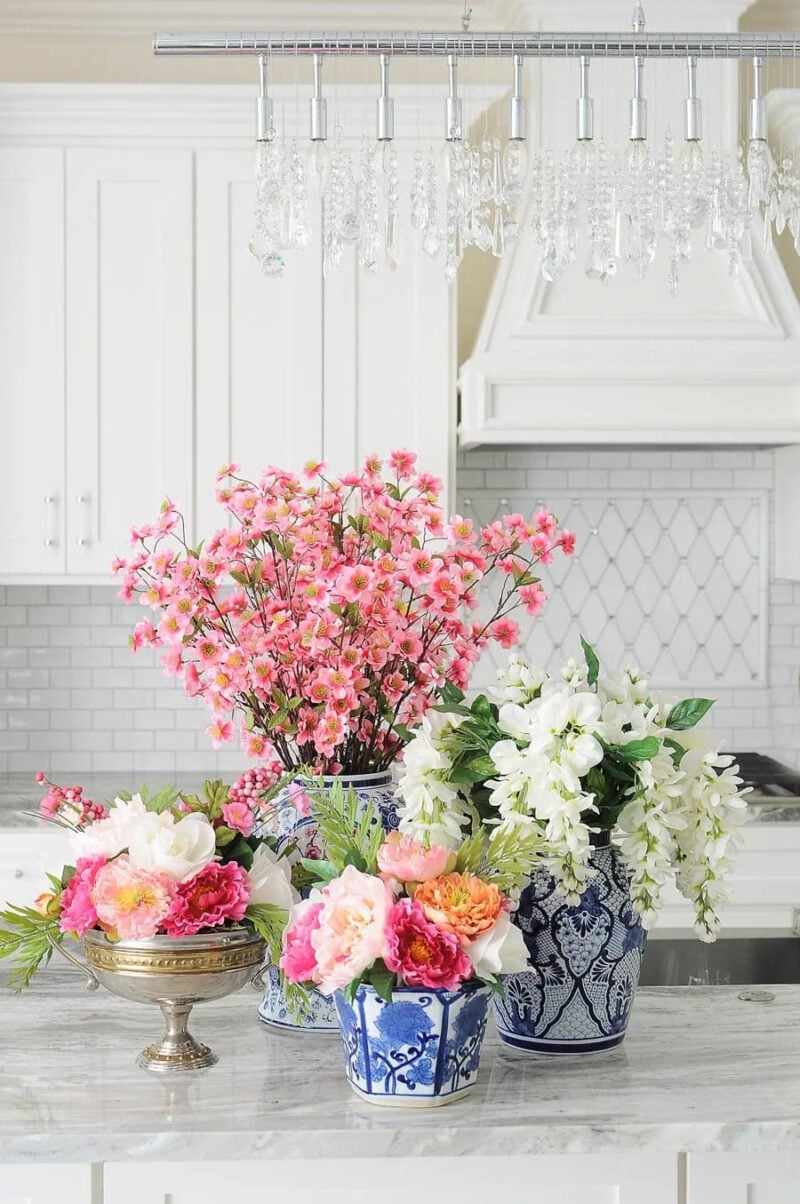 35 How to Decorate with Faux Flowers Design Tips for 2024