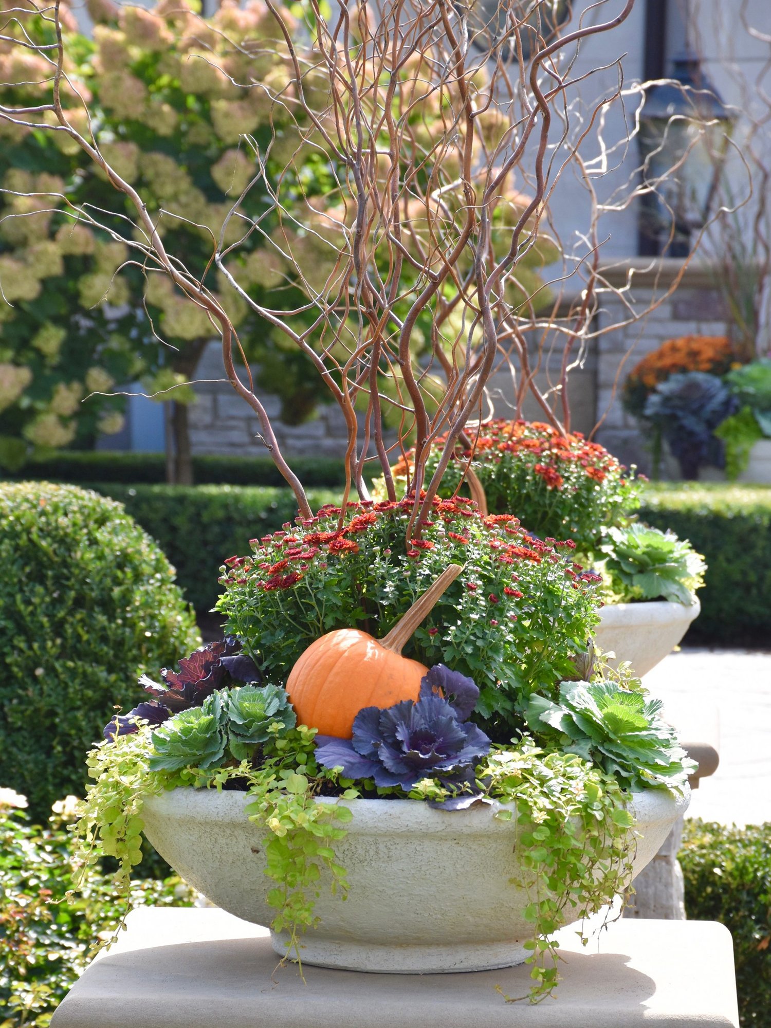 outdoor-fall-planters-2 Outdoor Fall Planters