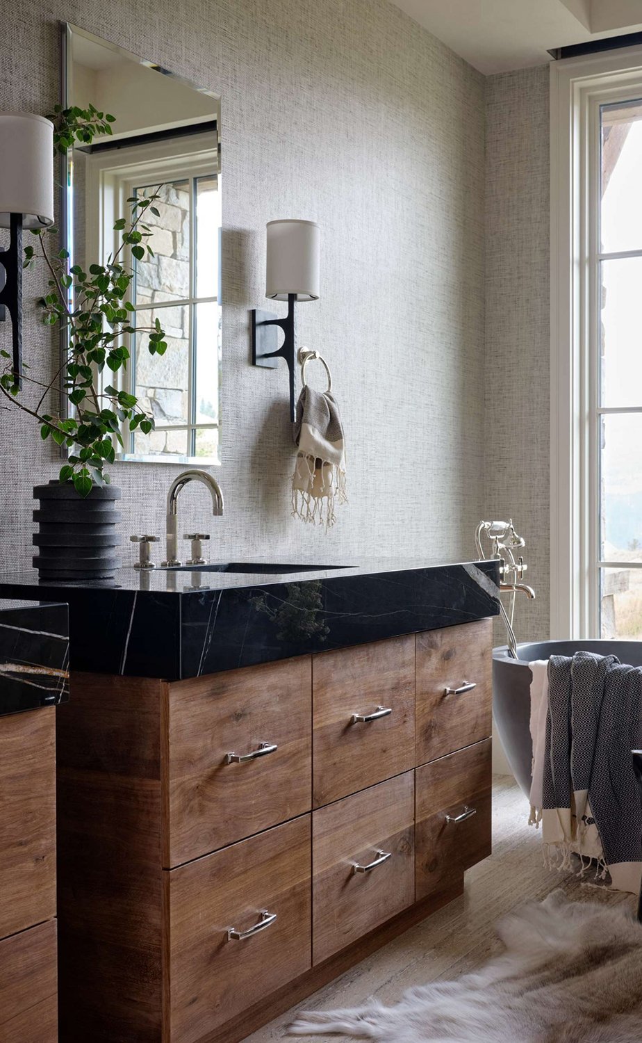 Cabin Bathroom Decorating Ideas
