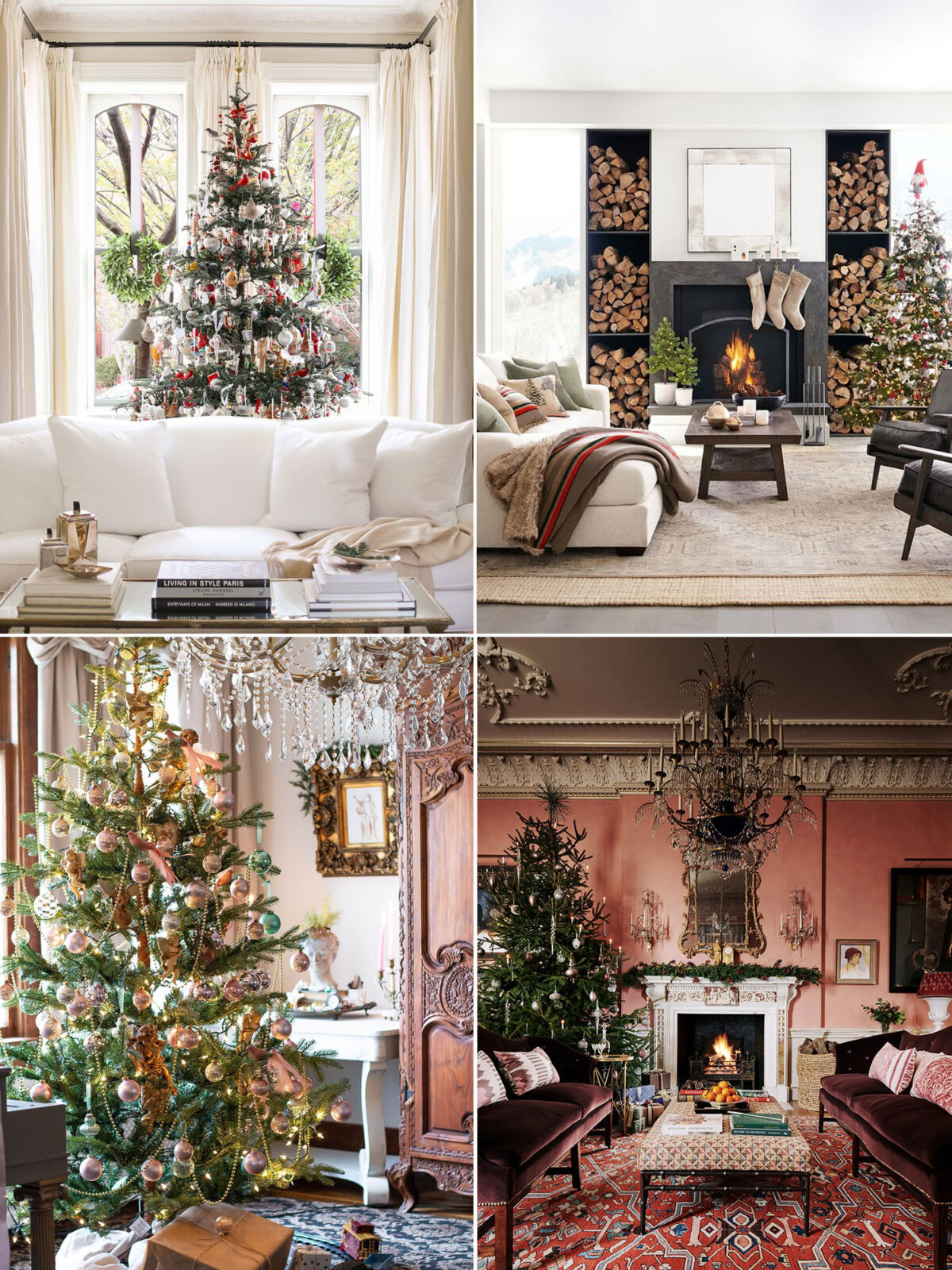 29 Cozy Christmas Living Room Ideas for a Beautiful Holiday