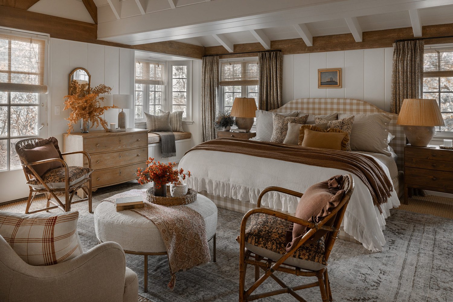 Rustic Country Cottage Bedroom