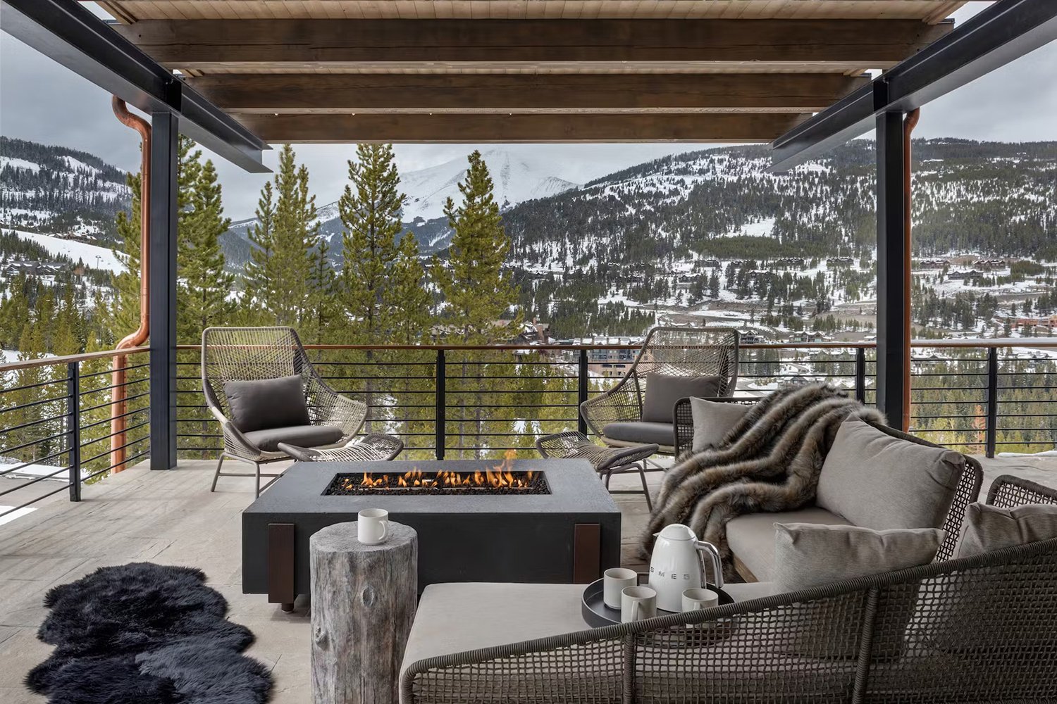modern-rustic-outdoor-furniture Modern Rustic Outdoor Furniture