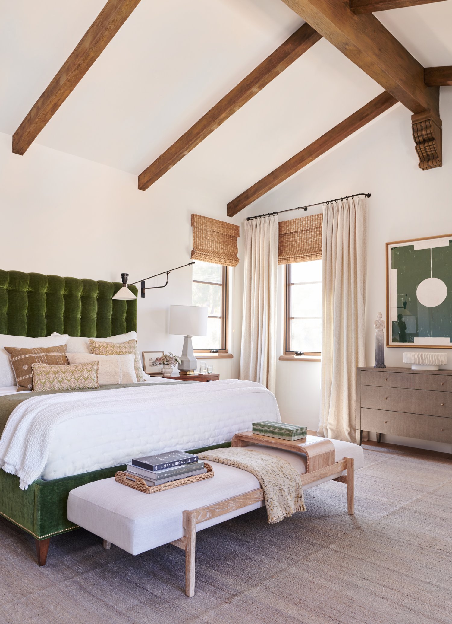 green-headboard Green Headboard