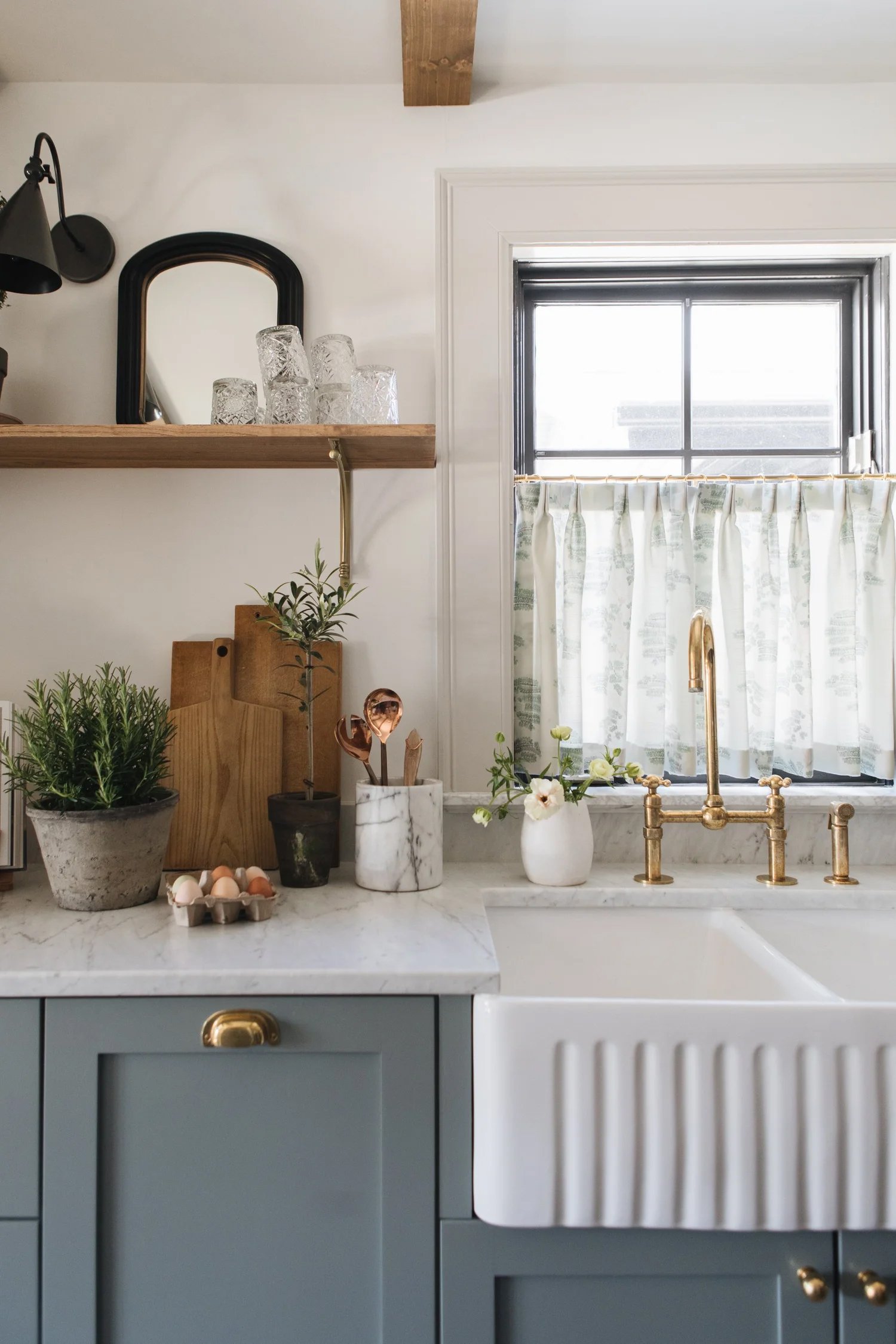 Blue Kitchen Cabinets