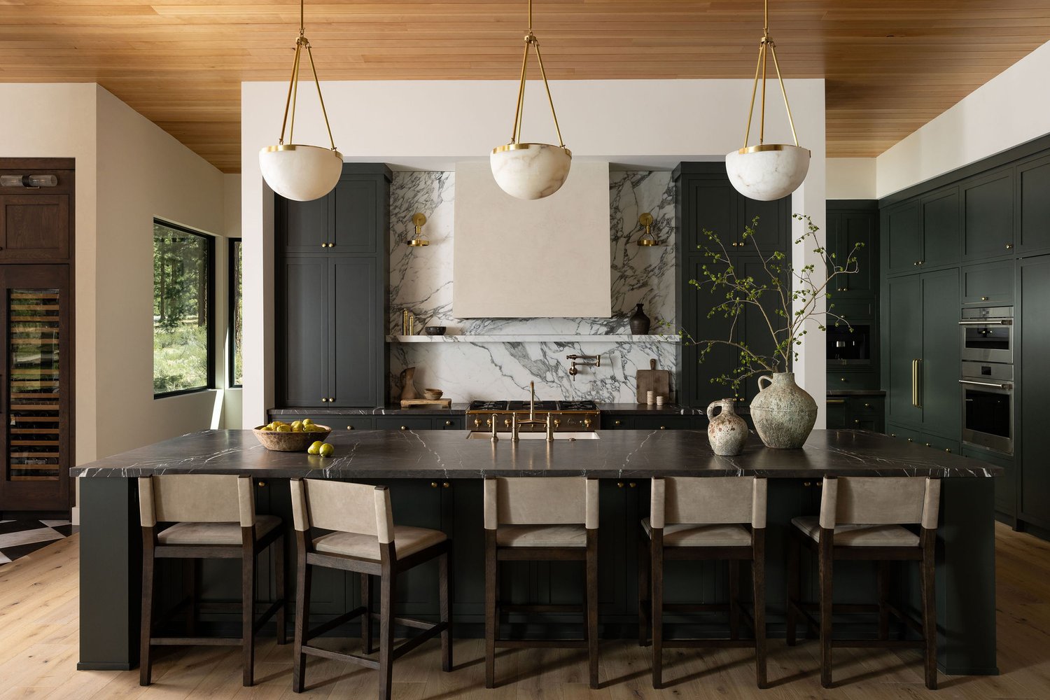 Dark Earthy Greens