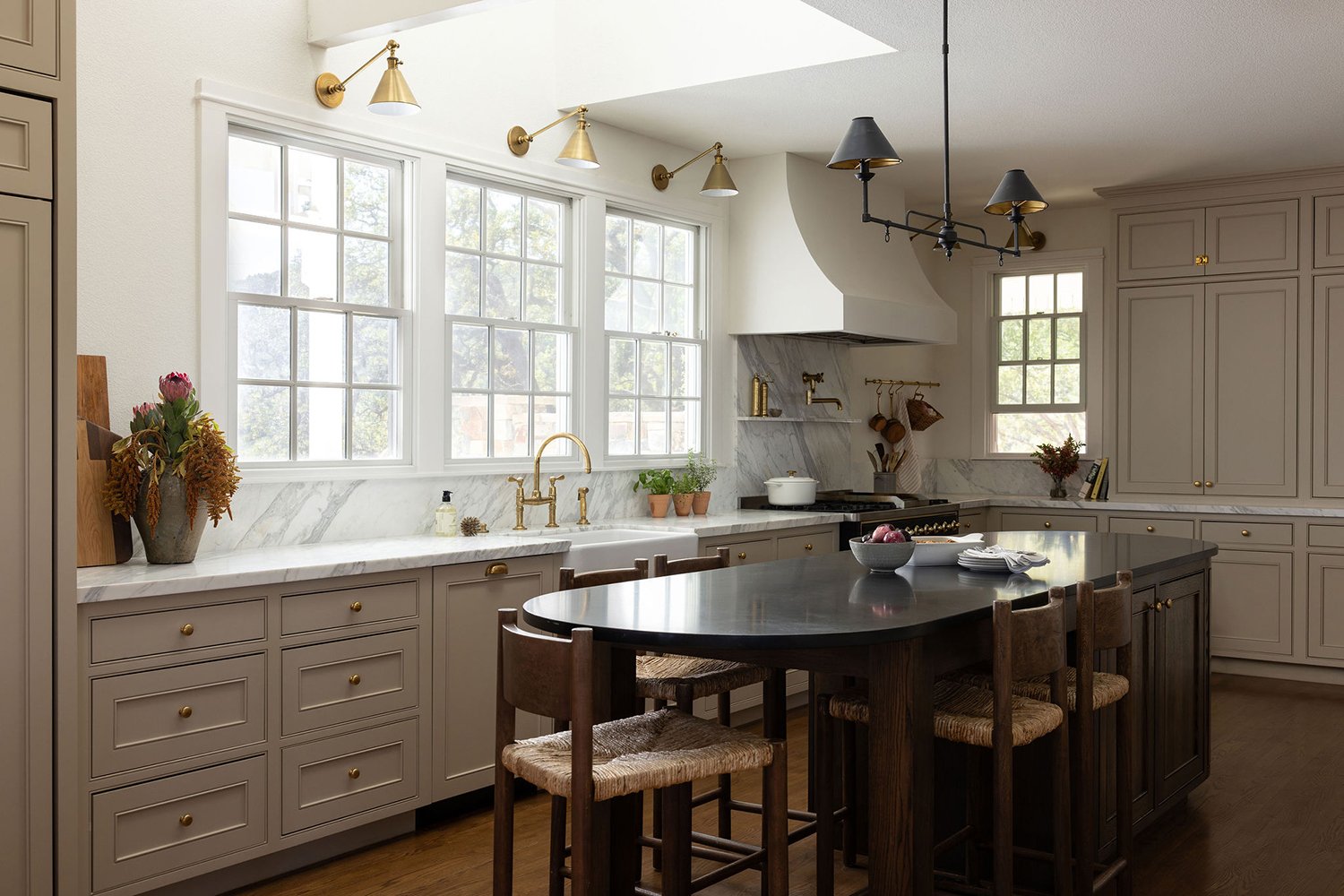 Mushroom Kitchen Cabinets