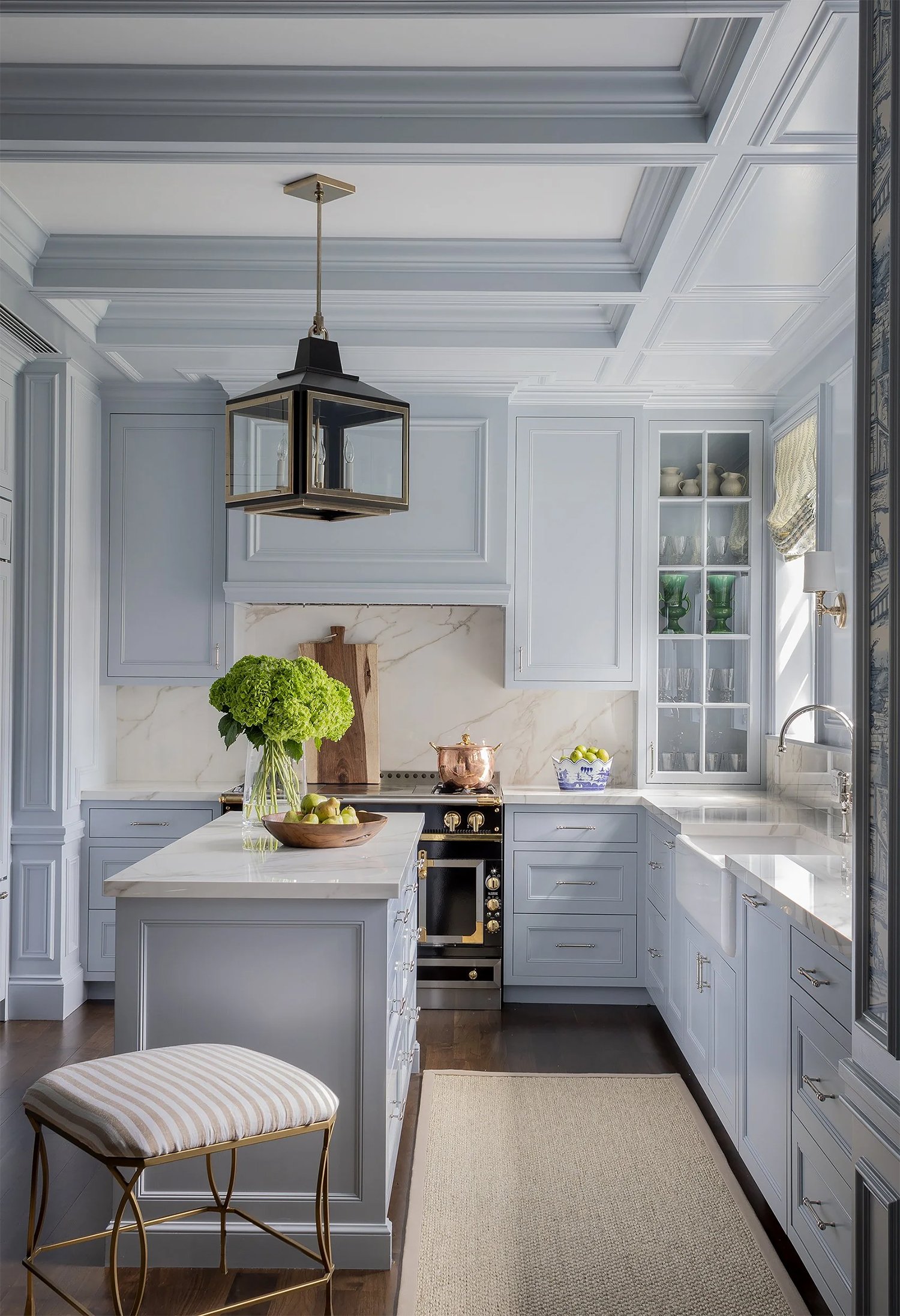 Powder Blue Cabinetry