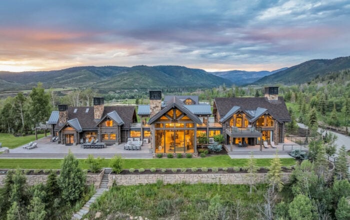 Modern Log Home Ideas