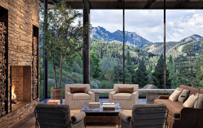 Mountain Home Living Rooms
