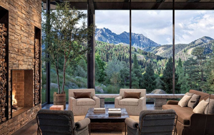 Mountain Home Living Rooms