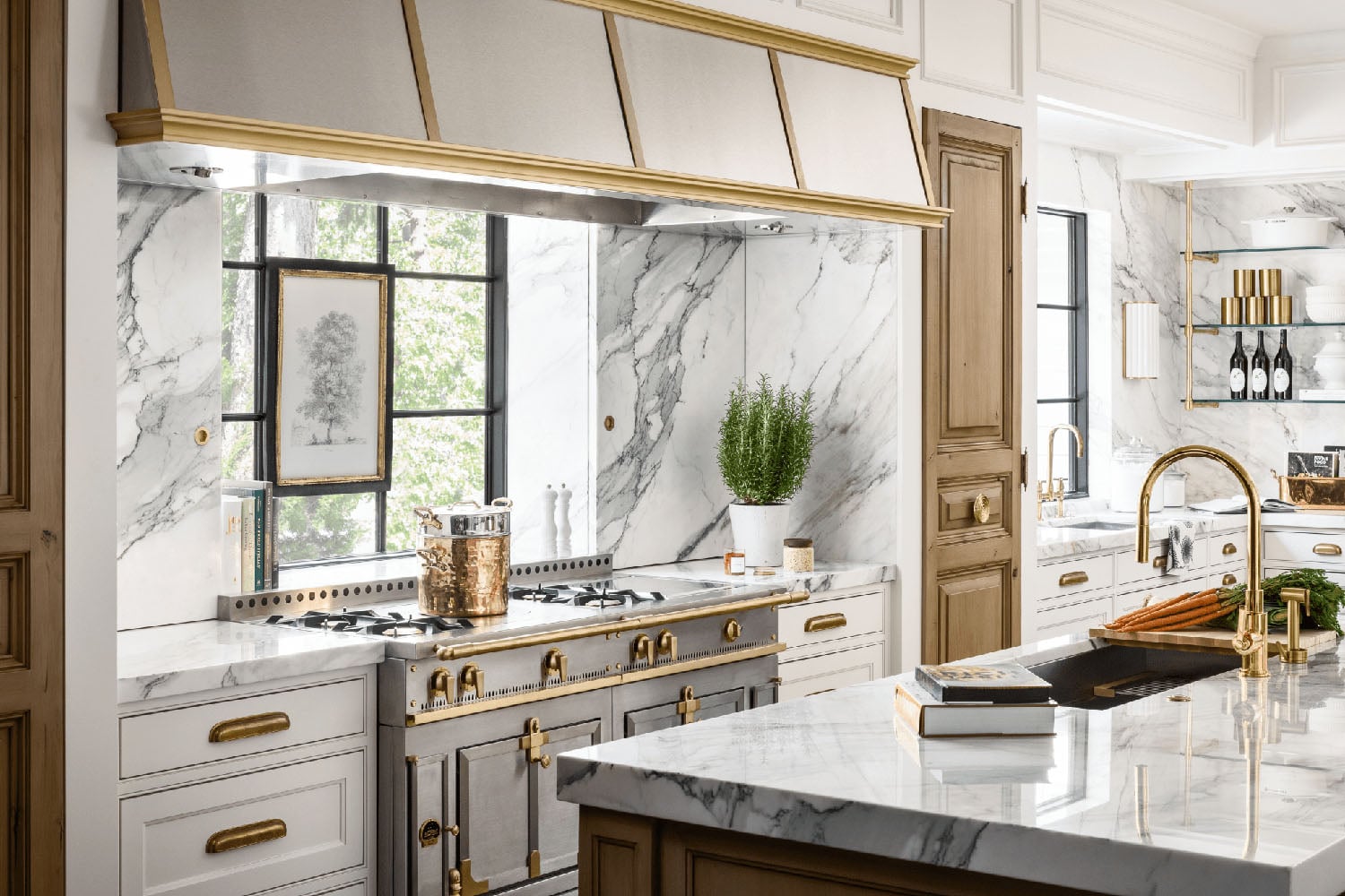 wide-kitchen-range-hood-in-a-cooking-nook Kitchen Range Hood Matching the Range