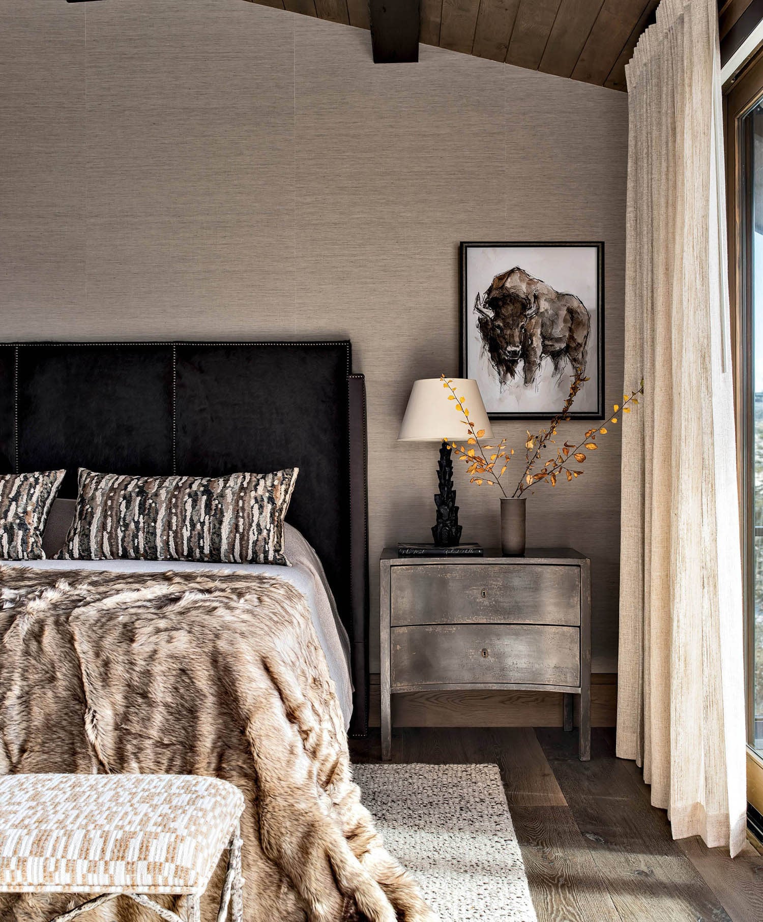 Modern Western Bedroom