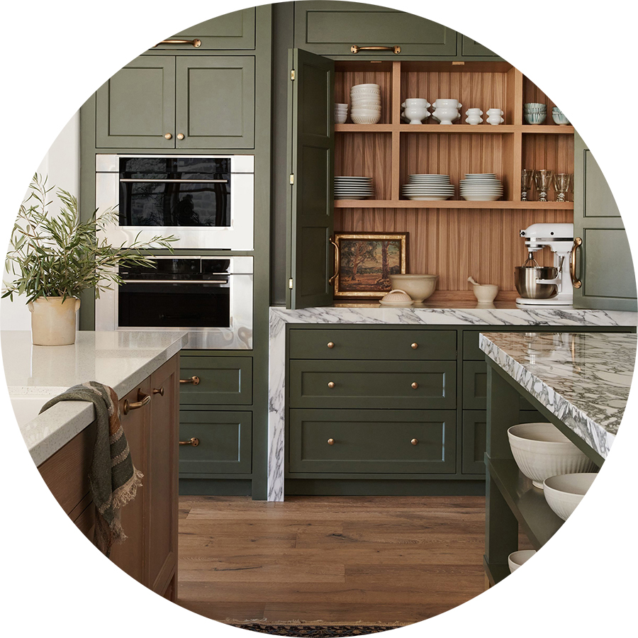 Green Kitchen Cabinet Ideas